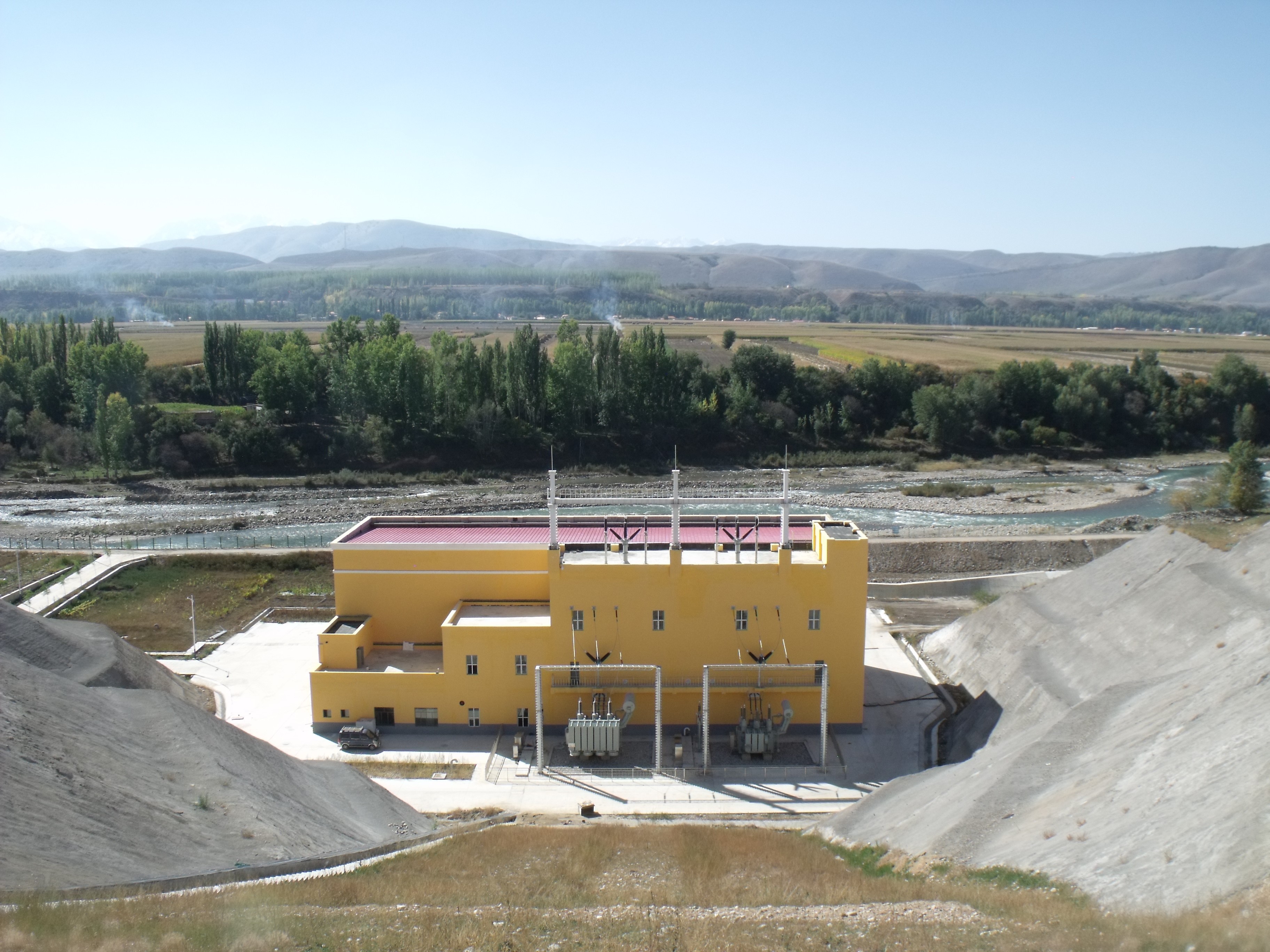 玛纳斯河一级水电站工程勘察新疆玛纳斯河肯斯瓦特水利枢纽工程地质